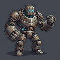 Scrap-Golem - SkyRift enemy